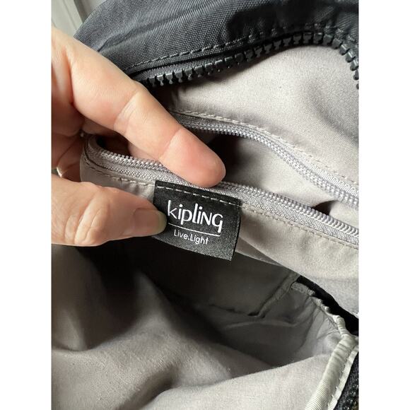 Kipling small black backpack